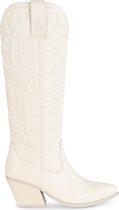 POSH by Poelman JILL Dames Western Laarzen - Off White - Maat 36
