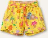 Oilily Parade - shorts - Meisjes - Geel - 74