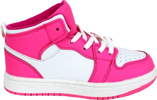 Babes & Binkies Sneakers Chiquita wit roze Kids & Kind Meisjes Roze - Maat: 24 - Babes & Binkies