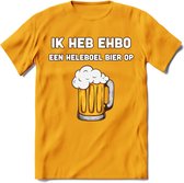 Ik Heb EHBO T-Shirt | Bier Kleding | Feest | Drank | Grappig Verjaardag Cadeau | - Geel - 3XL