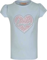 Someone T-shirt meisje light blue maat 122