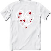 You and My - Valentijn T-Shirt | Grappig Valentijnsdag Cadeautje voor Hem en Haar | Dames - Heren - Unisex | Kleding Cadeau | - Wit - L