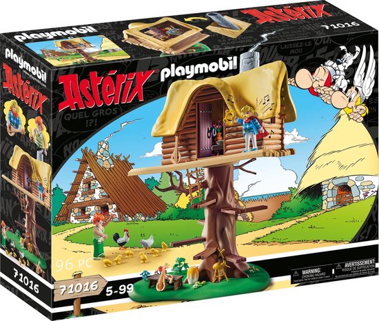 PLAYMOBIL Asterix: Kakofonix met boomhut - 71016