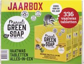 Marcel's Green Soap Vaatwastabletten Grapefruit & Limoen Jaar Verpakking 336 stuks