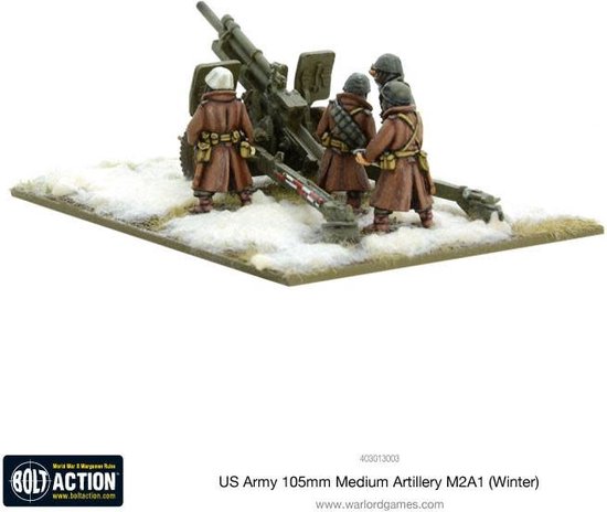 Thumbnail van een extra afbeelding van het spel US Army 105mm Medium Artillery M2A1 (Winter)