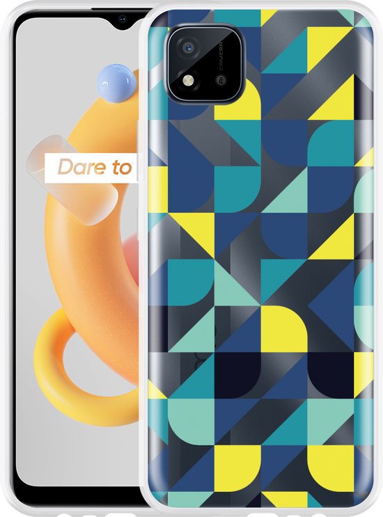 Custodia WILLIS Per Realme C11 (2021): Fondello In Silicone TPU Trasparente Con Effetto Sfumato. Protezione Antiurto E Antigraffio. - 4