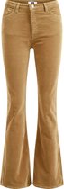 WE Fashion Dames flared corduroy broek