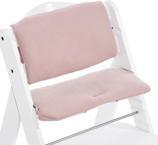 Hauck Highchair Pad Deluxe - kinderstoel kussen - Stretch Rose — afbeelding 3