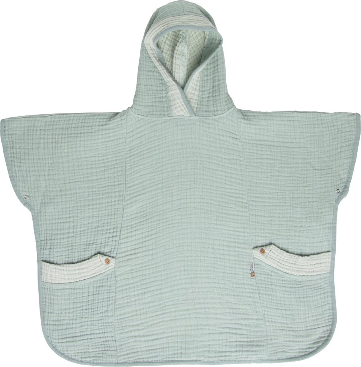 Bebe-Jou Pure Cotton Green Baby Poncho 3017129 Bebe-Jou Pure Cotton Green Baby Poncho 3017129