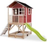 EXIT Loft 500 houten speelhuisje - rood