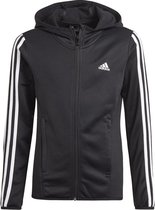 adidas Designed To Move 3-Stripes Ritshoodie - Sporttruien - zwart - Unisex