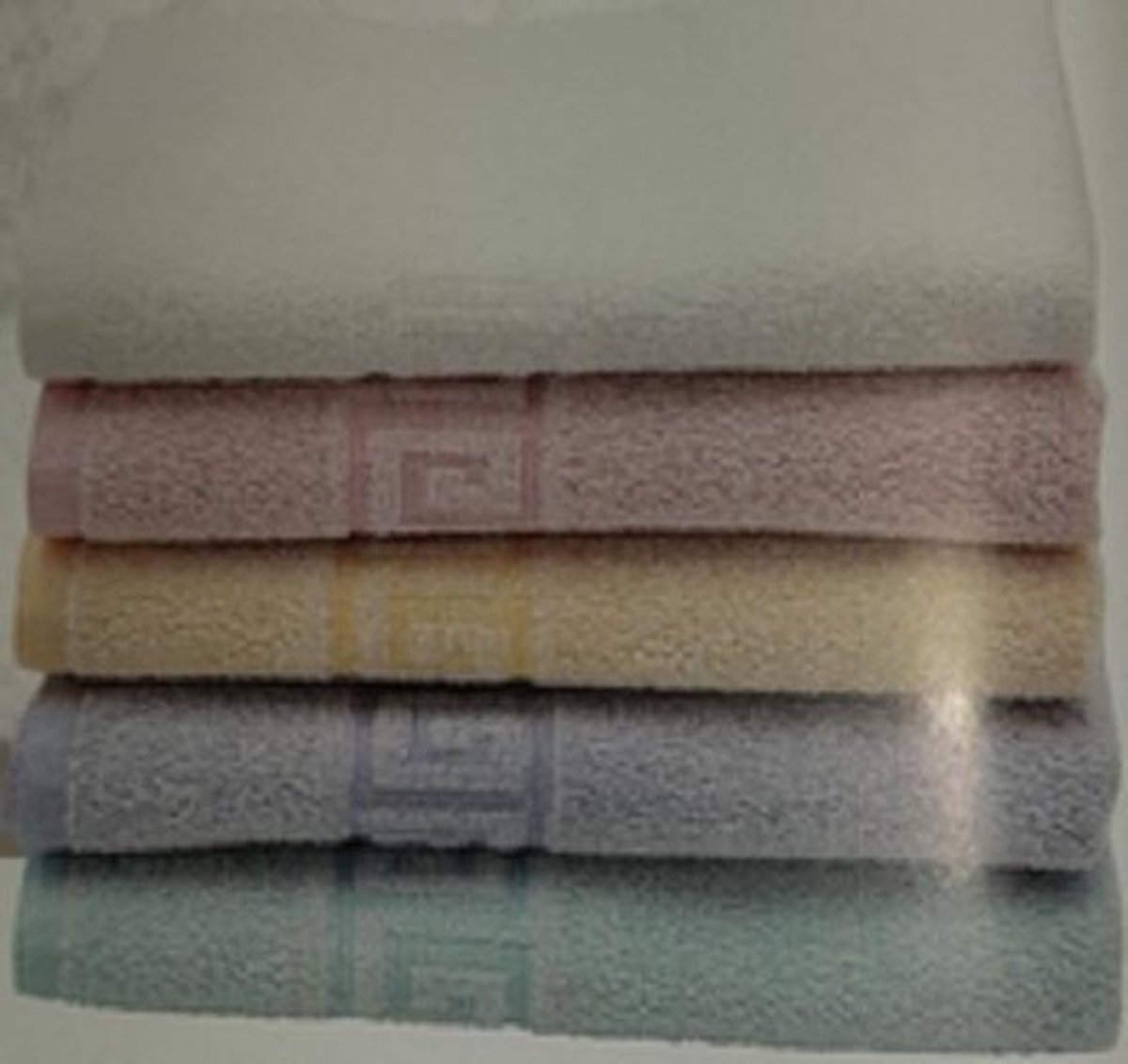 Careline badhanddoeken 70 cm bij 140 cm 5 stuks - wit