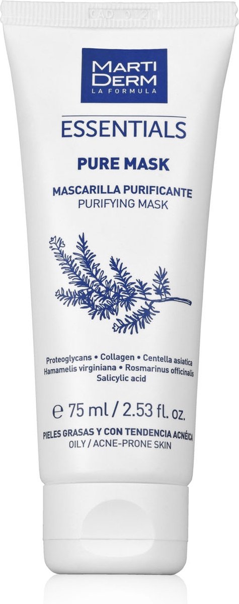 Goedkoopste Zuiverend Masker Essentials Martiderm (75 ml