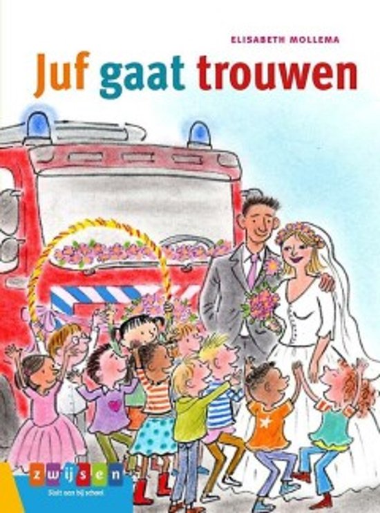 Leesserie Estafette - Juf gaat trouwen - cover
