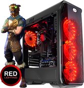 omiXimo - Game PC - AMD Ryzen 5 4600G - Radeon Vega 7 - 16 GB ram - 480 GB SSD - LC988