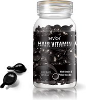 SevicH Haarvitamines - Shiny black - 30 capsules - Aloe Vera olie - Zwart