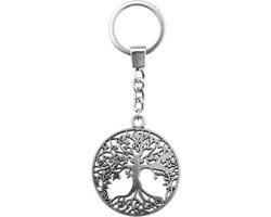 GoedeDoelen.Shop | Sleutelhanger Levensboom | Tashanger | Tree Of Life | Natuurbehoud | Sleutelring | Cadeau