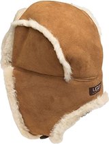 UGG Bailey Button Aviator Hat Women Chestnut