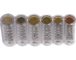 Munten Houder - Munthouder - Kleingeld Houder - Geldbeugel - Munthouder Plastic - Munthouders - Munthouder Eurokit - Munthouder Horeca - Munthouders - Munthouder Portemonnee - Munten Houder Voor Portemonnee - Horeca Portemonnee - Kelnerbeurs - Sale