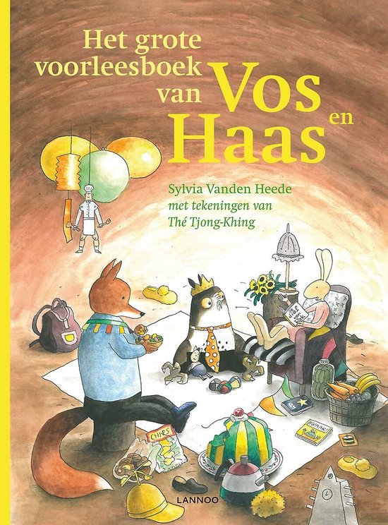 Het grote voorleesboek van Vos en Haas - cover