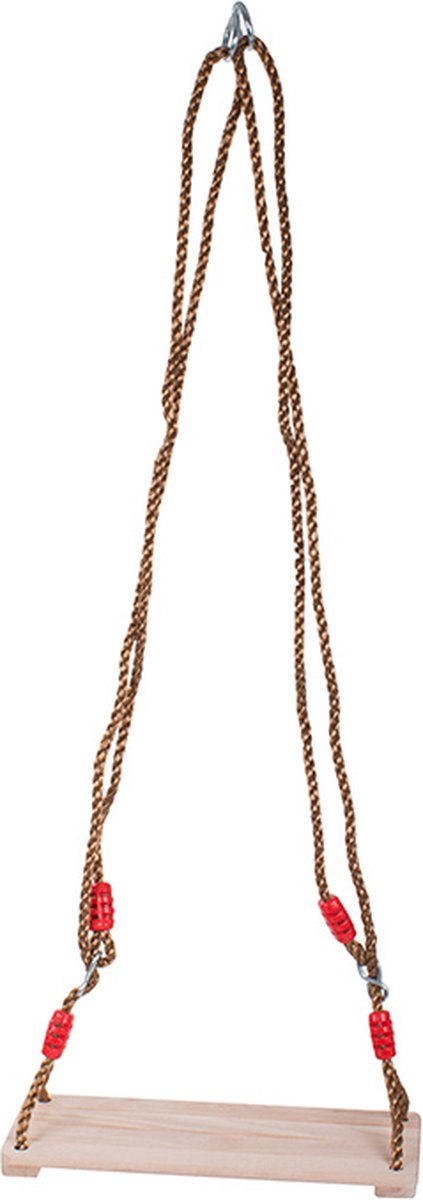 Tuinschommel voor kinderen / kinderschommel 40 x 16 cm - Speelgoedschommel met touwen - MAX 100kg - Afmeting schommel 40 x 16cm — afbeelding 6