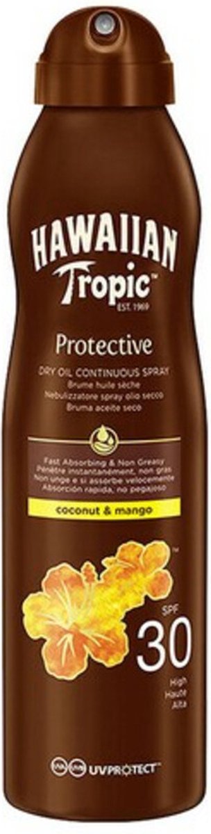 Goedkoopste Hawaiian Tropic Zonnebrandolie Argan Olie SPF30 180 ml