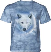 T-shirt White Wolf Moon XL