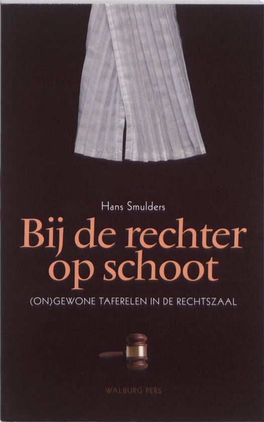 Bij de rechter op schoot - cover