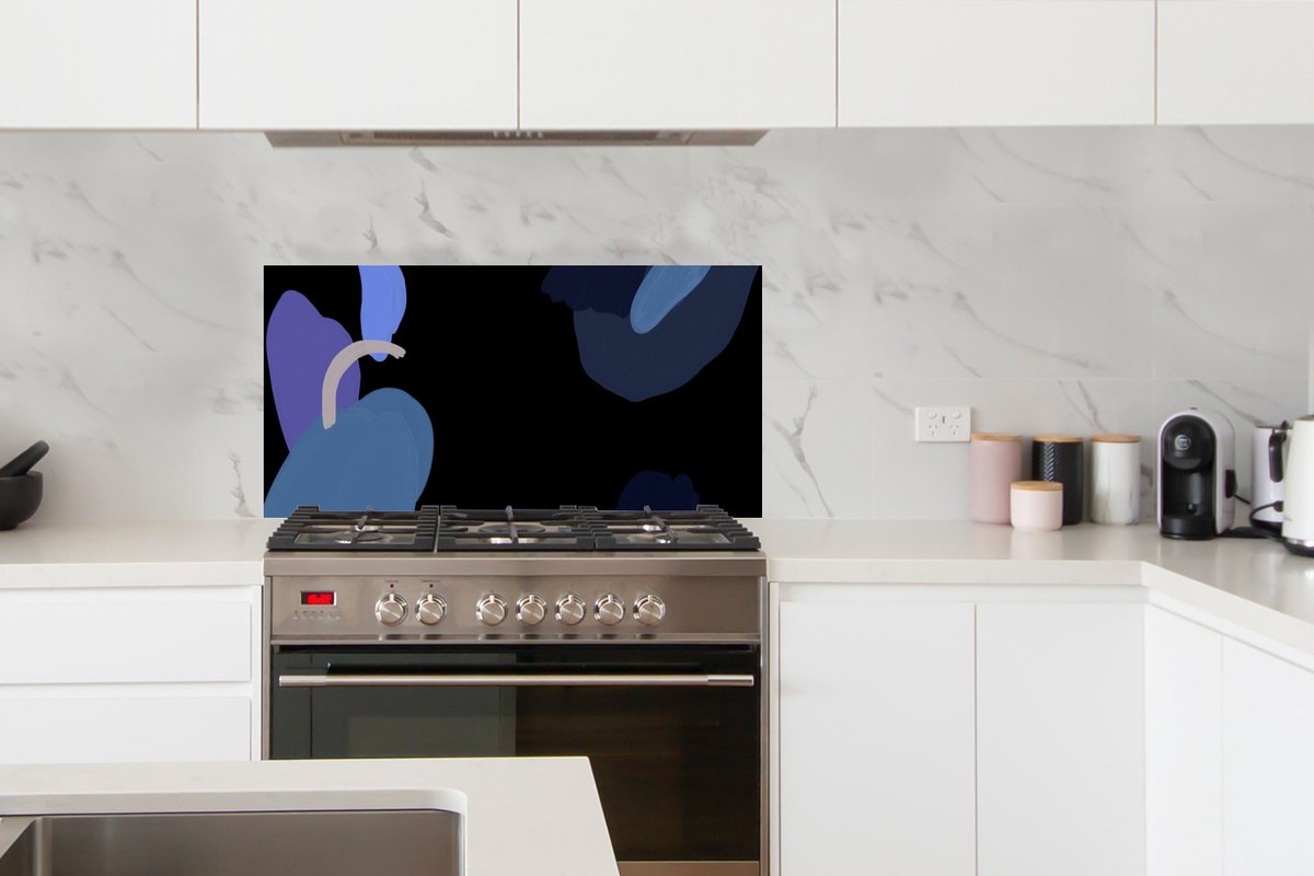 KitchenYeah Spatscherm 100x50 cm - Beste oma ooit - Aluminium thumbnail 3