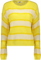 Jacqueline de Yong Trui Jdybadut L/s Pullover Knt 15211499 Yellow Cream Dames Maat - XS