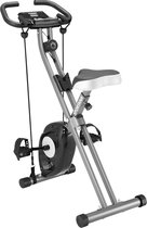 Sporta Hometrainer - Fitness - Fietstrainer - Inklapbaar - Zilver