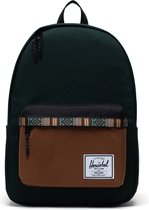 Herschel Classic XL - Scarab/Black/Saddle |  Rugzak met Laptopvak - 30L Opbergruimte - Basic en ruime tas, inclusief 2 compartimenten voor waterfles