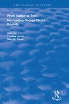 Routledge Revivals - From Author to Text
