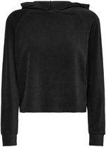 Jacqueline de Yong Trui Jdycamille L/s Hood Sweat Jrs 15239625 Black Dames Maat - XS