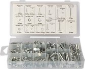 10x Mini Hefboomschakelaar SPDT Eenzijdige Reset MTS-112 Met Waterdichte M6 Dop - 6mm Diameter