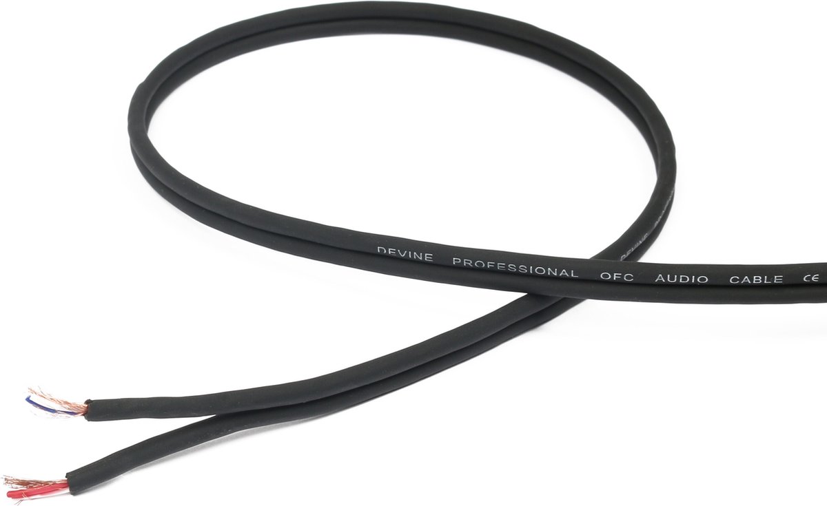 Devine SIG150/R audiokabel, 2x2 0.16 mm², ø 5.5 mm, per meter