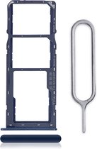 MMOBIEL Sim Tray Kaart Houder Nano Slot voor Samsung A10s A107F Series (Blauw)