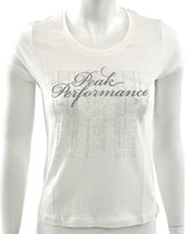 Peak Performance  - Wmns Graphic Tee - Wit T-Shirt - XS - Wit