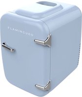 Homezie Mini koelkast - Minibar - Skincare fridge - 4 liter - Retro stijl - 12V en 220V - 25x19x27.5 cm - Koud en warm