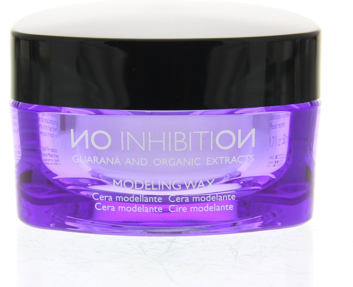 No Inhibition Styling Modeling Wax Hold 1 - Shine 2 - Volume 1 50ml