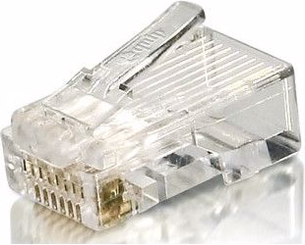 Equip RJ45 connector Cat.6, unshielded