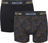 Zaccini Underwear 2-pack boxershorts smiley
