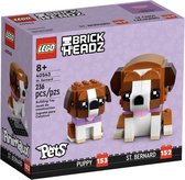 LEGO Brickheadz 40543 - St. Bernard en Puppy