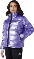 New Balance Athletics Winterized Short Jacket WJ13509AAG, Vrouwen, Purper, Jasje, maat: L