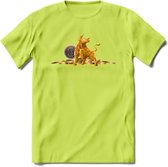 Bitcoin Bull - Crypto T-Shirt Kleding Cadeau | Dames / Heren / Unisex | Bitcoin / Ethereum shirt | Grappig Verjaardag kado | Tshirt Met Print  Prijs - Groen - L