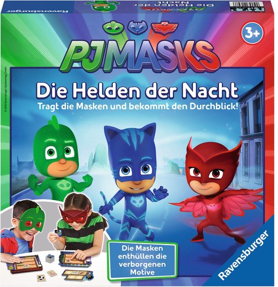 Afbeelding van het spel Ravensburger PJ Masks Strategisch Bordspel - Duitstalig