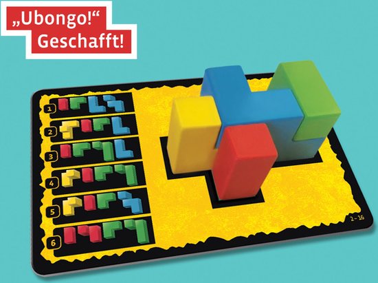 Thumbnail van een extra afbeelding van het spel Kosmos Ubongo 3-D Family Bordspel Puzzel