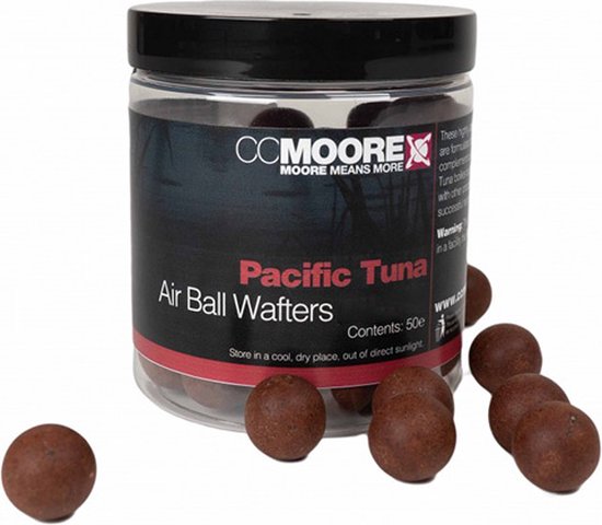 CC Moore Pacific Tuna - Air Ball Wafters - 18mm - Rood van CC Moore — afbeelding 3