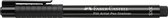 Faber-Castell fineliner - Pitt Artist Pen - XXS - 199 zwart - FC-167799