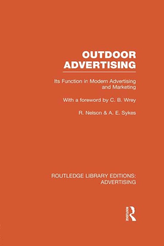 Outdoor Advertising - cover